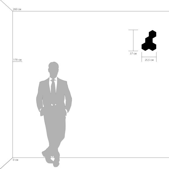 Бра Lightstar 750641 Favo IP40 светодиодная LED 200W