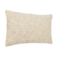 420336 Подушка декоративная SHILABO, L500, B300, наволочка: 100% хлопок, кремовый  наполнитель: 100% полиэстер