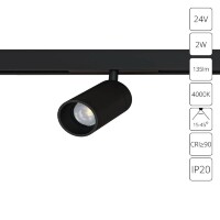 A6227PL-1BK Ультракомпактный трековый магнитный светодиодный светильник Arte Lamp Presto CRI90+ 4000К 150Лм 15-45° 2Вт