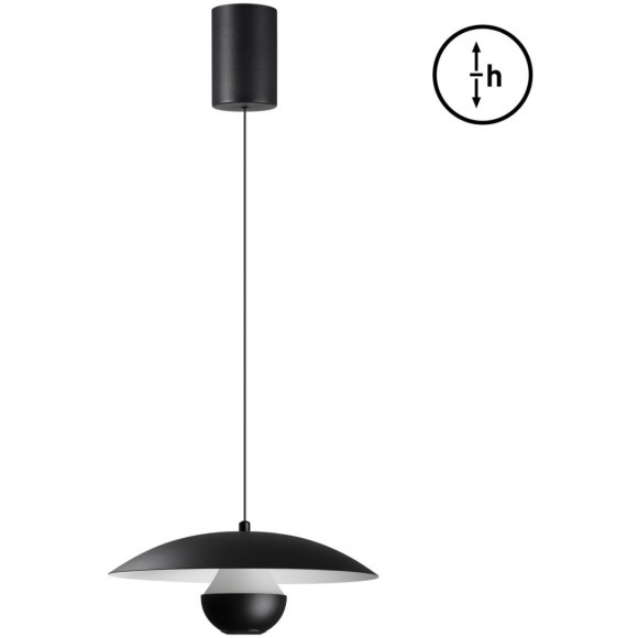 Светильник подвесной с механизмом регулировки высоты, провод 2м LED 4W вниз/3W вверх 760Лм 3000K Novotech IMAN 359336 Светильник подвесной с механизмом регулировки высоты, провод 2м LED 4W вниз/3W вверх 760Лм 3000K Novotech IMAN 359336