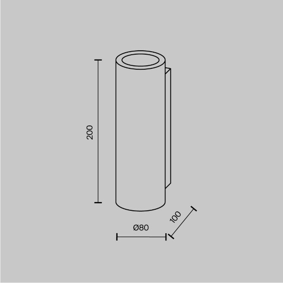 Настенный светильник (бра) Maytoni Parma C191-WL-02-W лампы GU10 2шт макс. 10Вт белый гипсовый корпус под покраску, двунаправленный свет вверх и вниз, размер 200×80×100 мм Настенный светильник (бра) Maytoni Parma C191-WL-02-W лампы GU10 2шт макс. 10Вт белый гипсовый корпус под покраску, двунаправленный свет вверх и вниз, размер 200×80×100 мм
