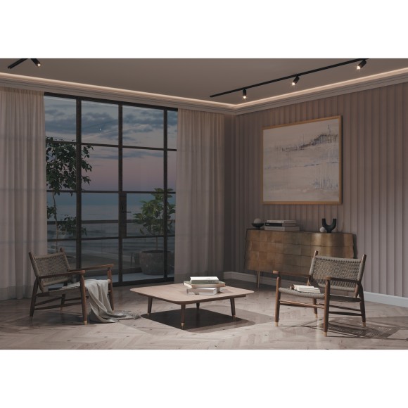 Светодиодная лента 12В 5050 14,4Вт/м 3000K 5м IP20 арт.10128