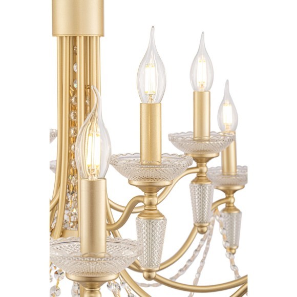 Подвесная люстра Zoe FR2009PL-12G