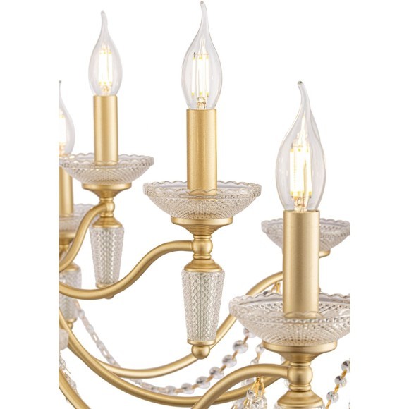 Подвесная люстра Zoe FR2009PL-12G