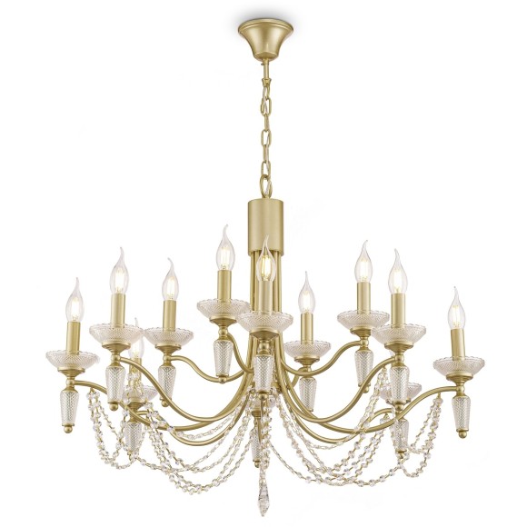 Подвесная люстра Zoe FR2009PL-12G