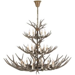 SL154.703.27 Люстра подвесная ST-Luce Серый E14 27*40W (из 3-х коробок) CORNA