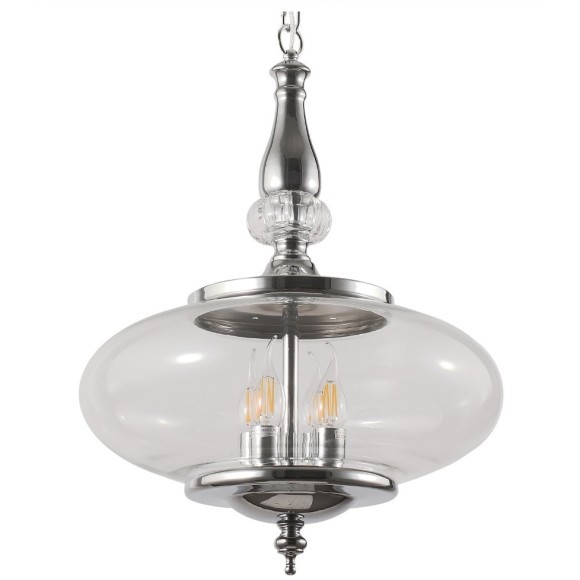 Светильник подвесной Crystal Lux MIEL SP4 CHROME