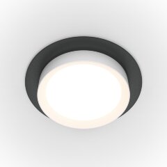 Встраиваемый светильник Maytoni DL086-GX53-RD-BW Hoop под лампу 1xGX53 15W
