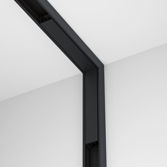 Угловой вертикальный соединитель питания Maytoni Basity TRA172ICPC-1B