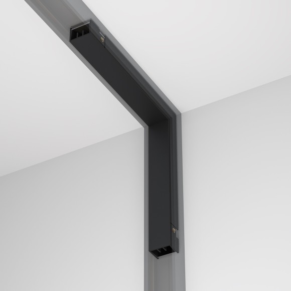 Угловой вертикальный соединитель питания Maytoni Basity TRA172ICPC-1B