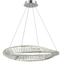 SL6204.101.01 Светильник подвесной ST-Luce Хром/Прозрачный LED 1*32W 4000K RITORTO