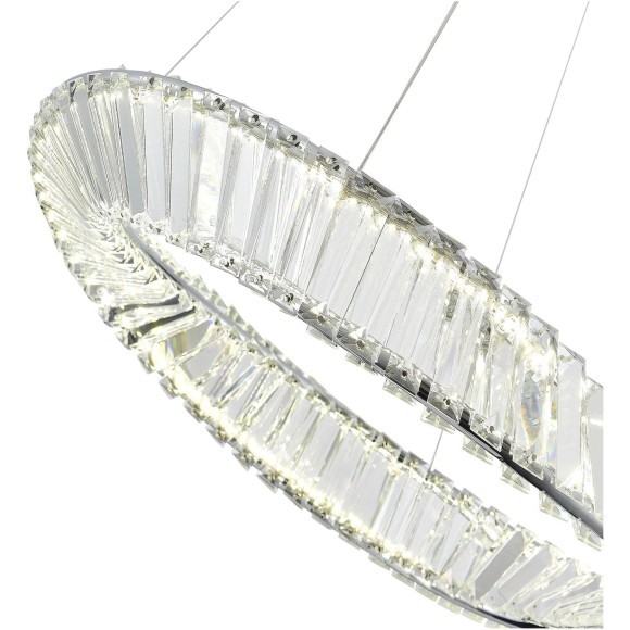 SL6204.101.01 Светильник подвесной ST-Luce Хром/Прозрачный LED 1*32W 4000K RITORTO SL6204.101.01 Светильник подвесной ST-Luce Хром/Прозрачный LED 1*32W 4000K RITORTO