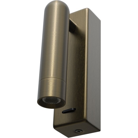 Бра 3W 180LM 3000K, бронза Omega Lightstar 200731