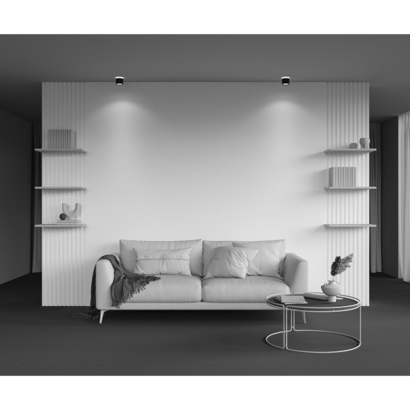 Потолочный светильник Maytoni Pauline GX53 12Вт C120CL-GX53-B