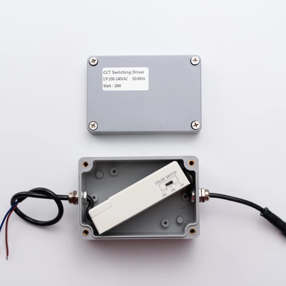 4862-2U Уличный потолочный линейный светильник на штангах с переключателем цветовой температуры и диммированием Favourite L1000xW30xH30 LEDx18W 850LM 3000/4000/6500K