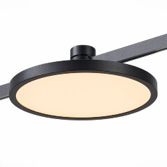 ST818.406.12 Магнитный трековый светильник черный LED 10W 3000K 500Lm Ra80 120° FARM