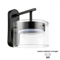 8232/1W COMFI черный/прозрачный, металл/стекло Бра LED GX70 1*10W 220V NATALINA