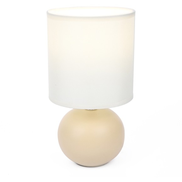 8224/1T CLASSI LN25 желтый, керамика/текстиль Настольная лампа E14 1*40W 220V OCTAVIA