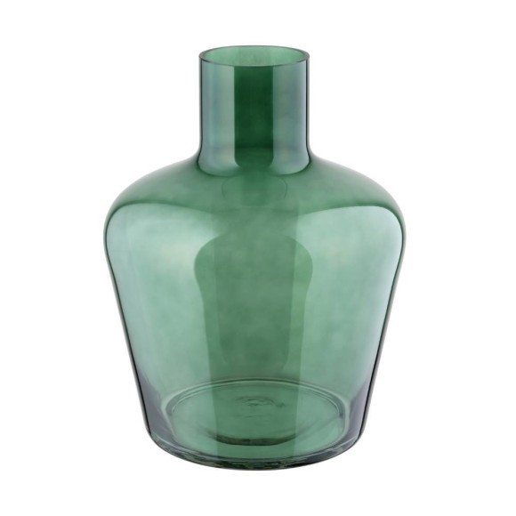 421367 SAMUNTAI SAMUNTAI Ваза декоративная стекло зеленый H320 Ø250