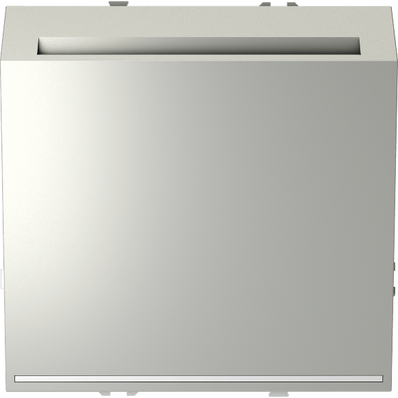 VLS010705 Выключатель карточный (питания) для отеля 16 ампер (3500 Ватт) стального цвета VOLTUM S70 (сталь)