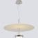 Crystal Lux NICOLE SP18W LED 4110/218 Подвесной светодиодный светильник, белый круглый, основание хром LED 18Вт 3000-6000K CRI90 1800Лм IP20 220V регулируемый с пультом