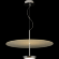 Crystal Lux NICOLE SP18W LED 4110/218 Подвесной светодиодный светильник, белый круглый, основание хром LED 18Вт 3000-6000K CRI90 1800Лм IP20 220V регулируемый с пультом