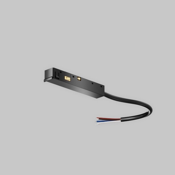 Maytoni Exility X TRA239B-42B Ввод питания от внешнего драйвера(-ов), 4 кабельный (возможность разделения включения на две независимых группы), для всех шинопроводов серии Exility X