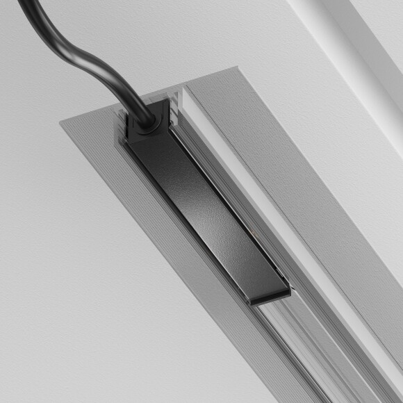 Maytoni Exility X TRA239B-42B Ввод питания от внешнего драйвера(-ов), 4 кабельный (возможность разделения включения на две независимых группы), для всех шинопроводов серии Exility X