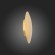 SL457.201.01 Светильник настенный ST-Luce Сусальное золото/Сусальное золото LED 1*6W 3000K AUREO