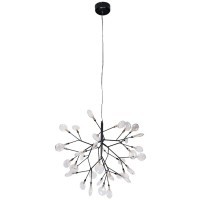 Светильник подвесной Crystal Lux EVITA SP36 BLACK/TRANSPARENT