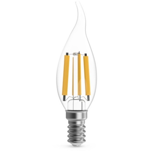 104801113 Лампа Gauss Filament Свеча на ветру 13W 1100lm 2700К Е14 LED 1/10/50