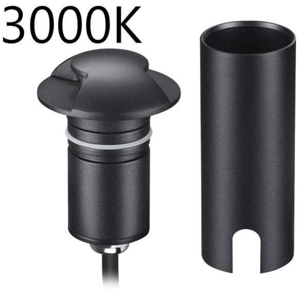 Встраиваемый грунтовый светильник IP67 LED 3W 3000K 12V/24V Odeon Light WALD (нужен драйвер 357781/357782) 6662/2GL3