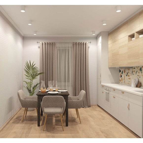 DK3040-WH Светильник накладной max 10 Вт GU5.3 белый пластик