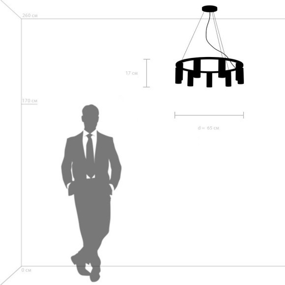 Подвесная люстра Roma 718097