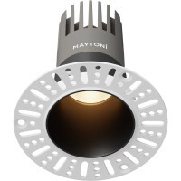Встраиваемый светильник LED 3000K 890Lm Technical DL120-10W-3K-TRS-B