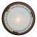 Настенно-потолочный светильник Sonex 160/K GRECA WOOD под лампы 2xE27 2*60W