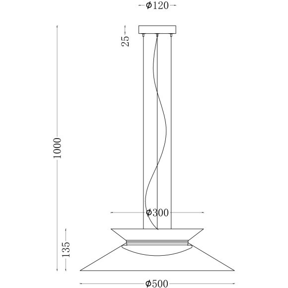 Подвесной светильник со сменой цветовой температуры Favourite 4843-1P Salver Подвесной светильник со сменой цветовой температуры Favourite 4843-1P Salver