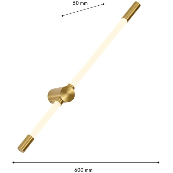 4688-1W Настенный светильник Favourite D90xW50xH600 LEDx8.6W 820LM 4000K