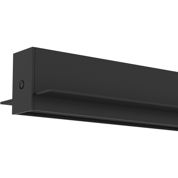 Магнитный шинопровод 1м встраиваемый в ГКЛ 12.5мм Smart 220V Denkirs TR2012-BK