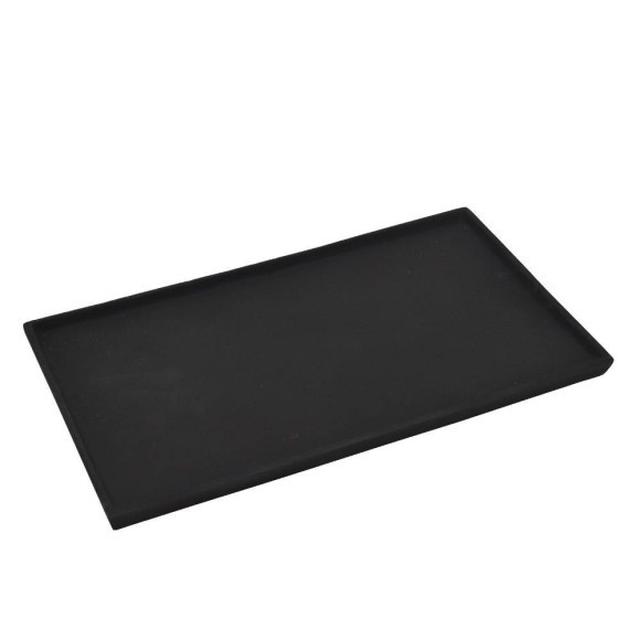 427061 SAVANT Поднос декоративный L300, B175, H10, алюминий, черный