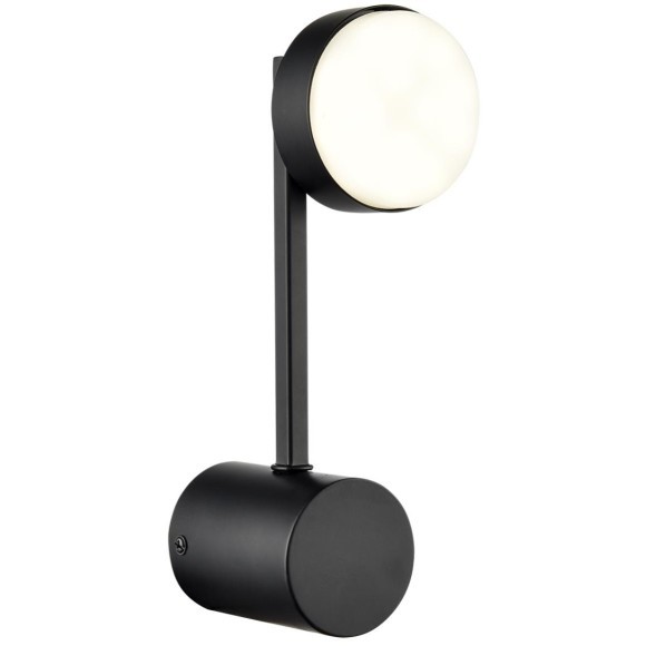 8186/1W COMFI LN25 черный, металл Бра LED GX53 1*7W 220V DABRA