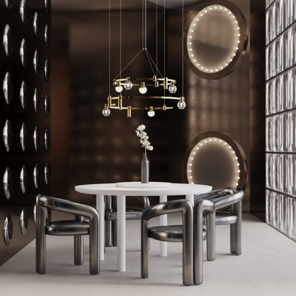 Магнитный трековый светильник Maytoni Flarity TR146-1-5W3K-B 3000K 290лм 5Вт