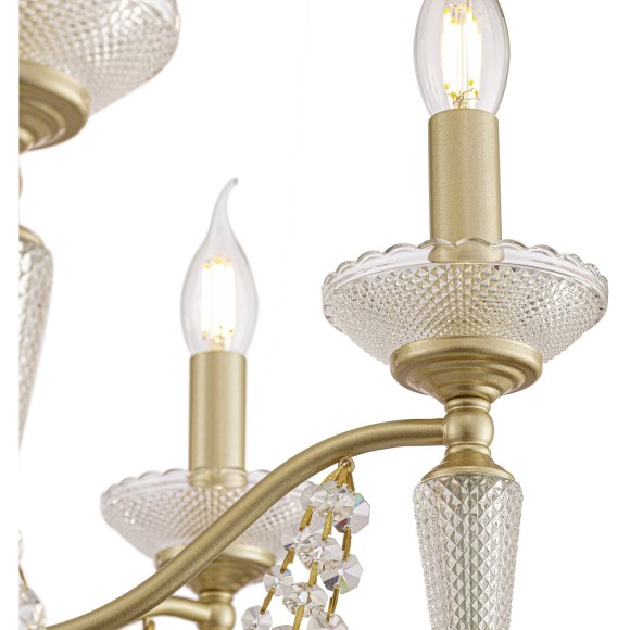 Люстра подвесная Freya FR2009PL-05G Zoe под лампы 5xE14 40W Люстра подвесная Freya FR2009PL-05G Zoe под лампы 5xE14 40W