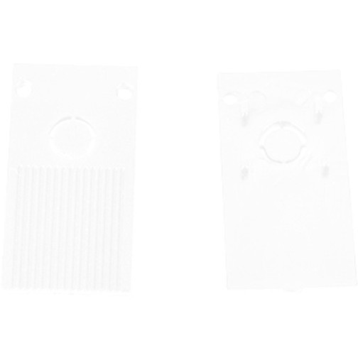 Заглушка для магнитного шинопровода (2 шт) Space 48V Crystallux CLT 0.203 06 WH