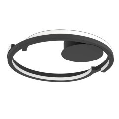 901821 EGLO MEZZOMONTE Светодиодный настенно-потолочный светильник диммируемый по TRIAC 40Вт 2220Лм 2700-6500K алюминий пластик