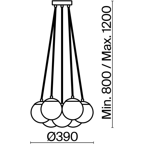 Подвесной светильник Fiesta FR5231PL-07CH