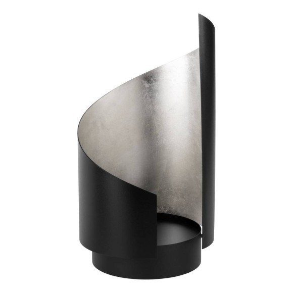 422655 AMBONDRONA Подсвечник напольный металл серебряный черный 422655 AMBONDRONA Подсвечник напольный металл серебряный черный