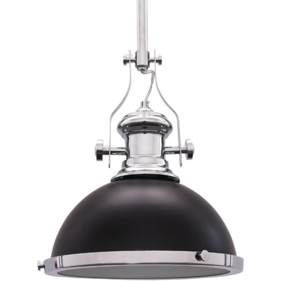 Подвесной светильник с 1 плафоном Lumina Deco LDP 710-300 BK Etorre под лампу 1xE27 40W