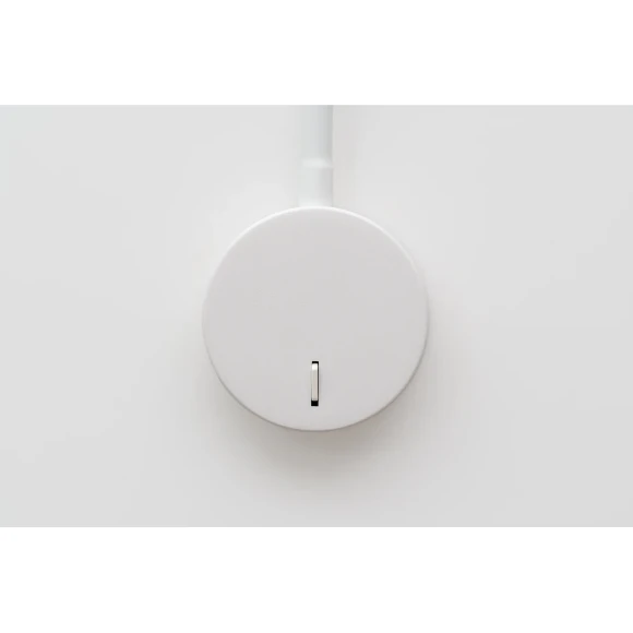 Arte Lamp Asta A5879AP-1WH Настенный современный, полностью белый, минималистичный светодиодный светильник-бра с гибкой резиновой ножкой и выключателем на основании, LED 5Вт 3000K 300Лм CRI90 24° IP20 220В