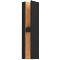 900291 Уличный настенный светильник COSTORIO, LED 12W, 1300lm, IP44, L370, B80, H110, алюминий, черный, коричневый